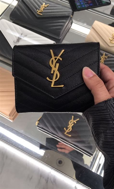 ysl 銀 包|ysl baguette bag.